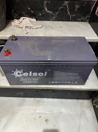 Batería Celsol JDG12-200 12V 200Ah Gel