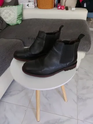 Botas Chelsea hombre negras