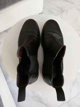 Botas Chelsea hombre negras