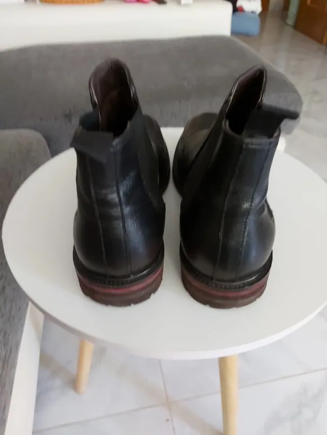 Botas Chelsea hombre negras