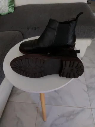 Botas Chelsea hombre negras
