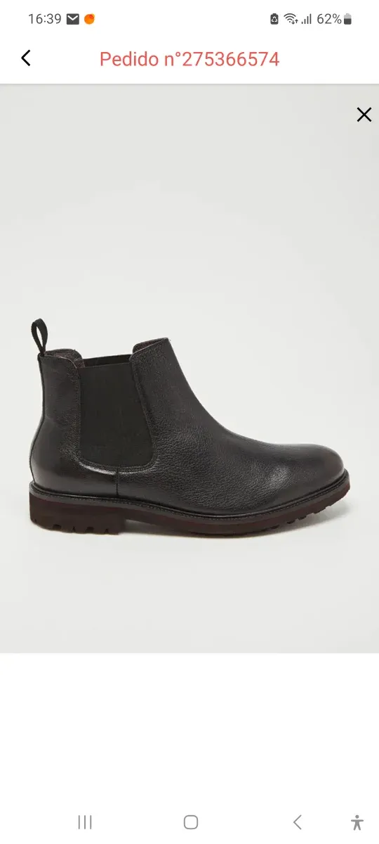 Botas Chelsea hombre negras