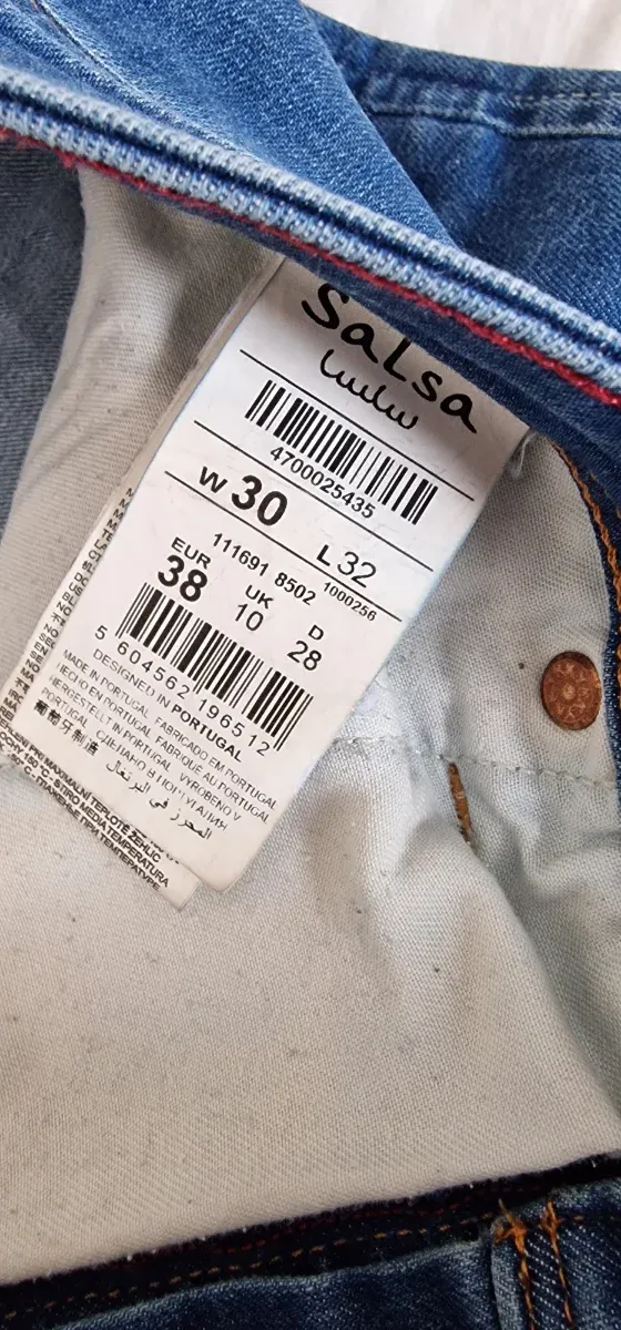 Pantalón Vaquero Salsa Carrot Slender Hombre