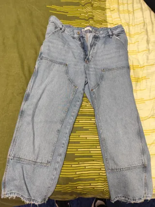 Vaqueros baggy Zara bolsillos