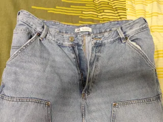 Vaqueros baggy Zara bolsillos