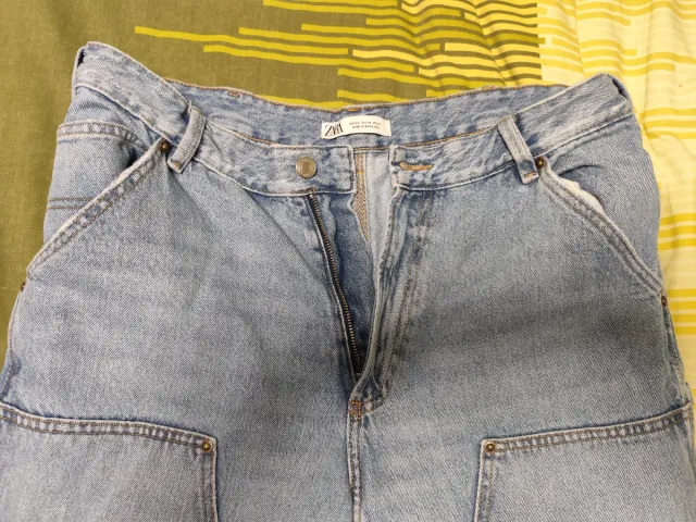 Vaqueros baggy Zara bolsillos