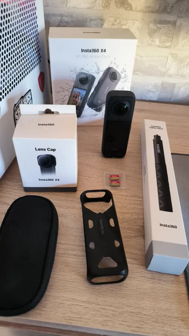 Insta360 X4 Cámara de Acción 8K 360