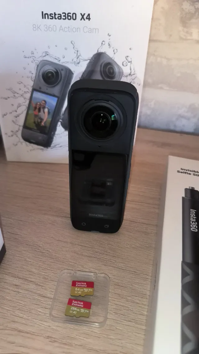 Insta360 X4 Cámara de Acción 8K 360