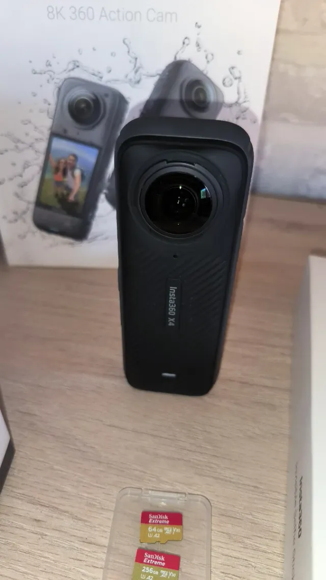 Insta360 X4 Cámara de Acción 8K 360