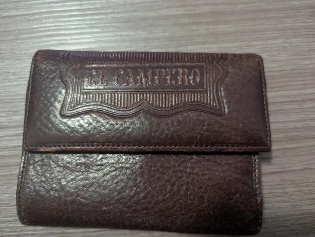 Portafoglio El Campero marrone in pelle