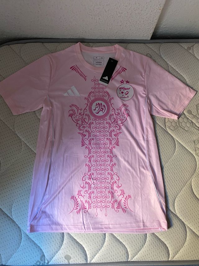 Camiseta Fútbol Argelia Adidas Talla M Rosa
