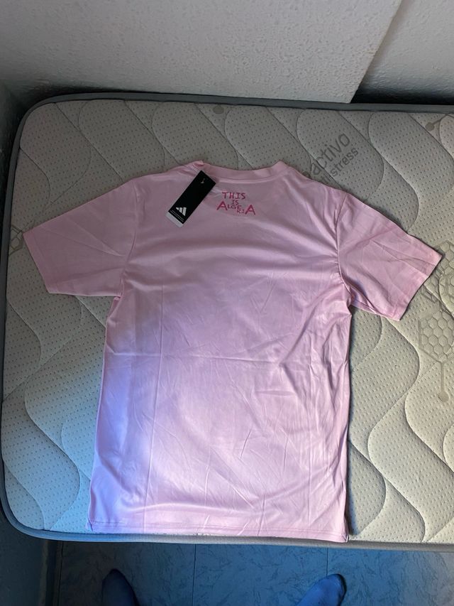 Camiseta Fútbol Argelia Adidas Talla M Rosa