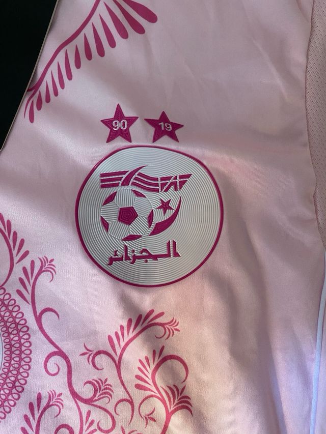 Camiseta Fútbol Argelia Adidas Talla M Rosa