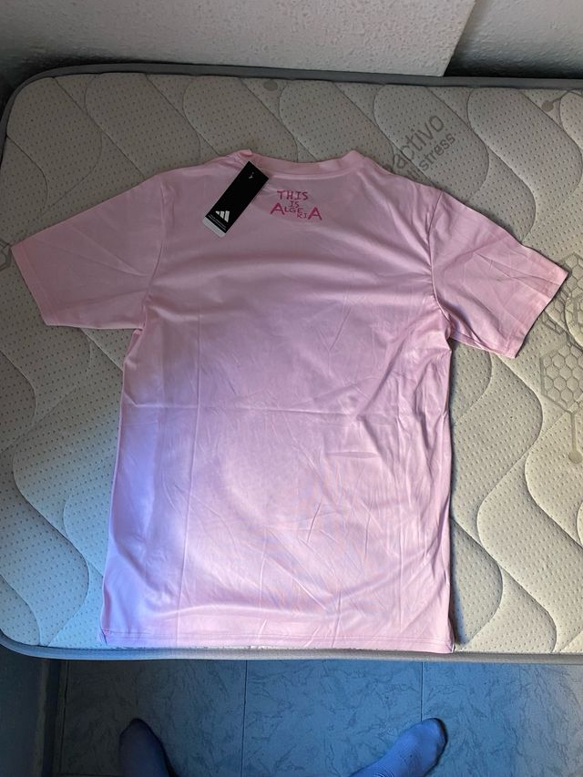 Camiseta Fútbol Argelia Adidas Talla M Rosa