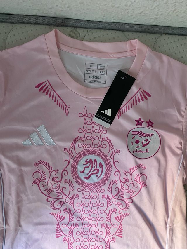 Camiseta Fútbol Argelia Adidas Talla M Rosa