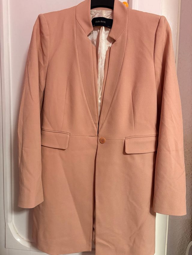 Blazer Zara Rosa