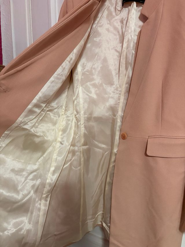 Blazer Zara Rosa