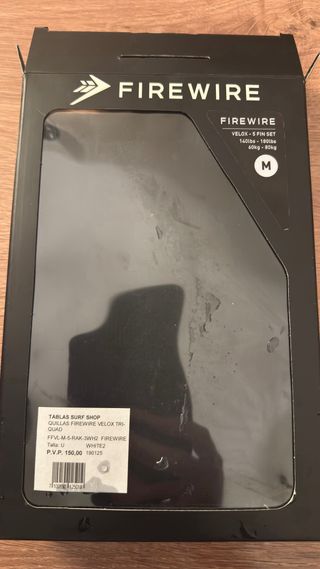 Quillas Firewire Velox Tri Quad Talla M