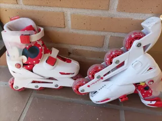 Patines infantiles Minnie Mouse