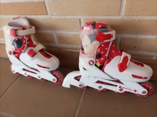 Patines infantiles Minnie Mouse