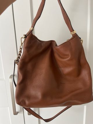 Bolso Michael Kors Marrón Piel Dorado