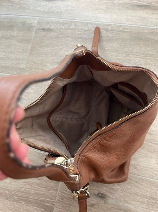 Bolso Michael Kors Marrón Piel Dorado