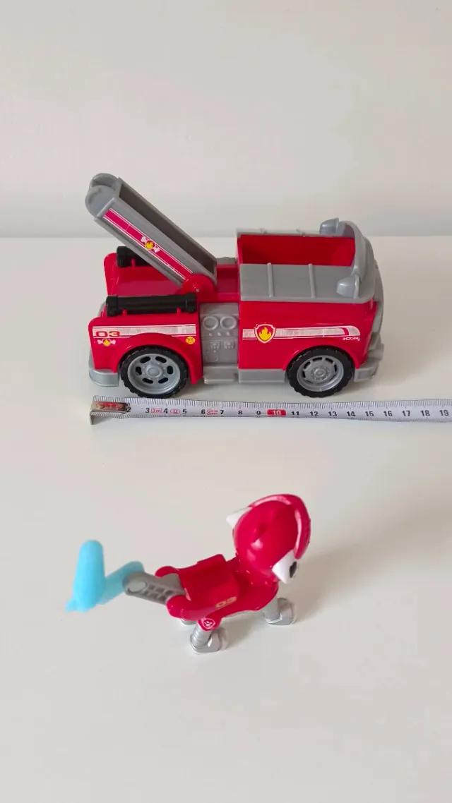 Marshall y Camión Bomberos Paw Patrol