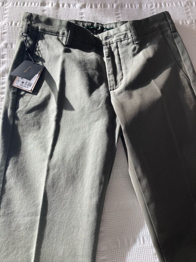 Massimo Dutti Chinos Caqui Talla 38