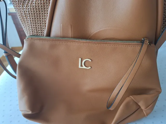 Bolso de mano mujer marrón LC