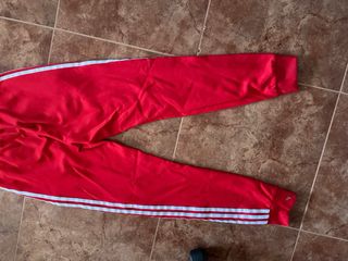 Conjunto Adidas Chándal Chaqueta y Pantalón Rojo