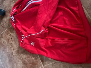 Conjunto Adidas Chándal Chaqueta y Pantalón Rojo