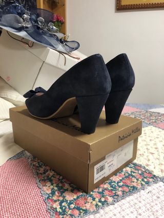 Zapatos Patricia Miller Azul Marino Talla 40