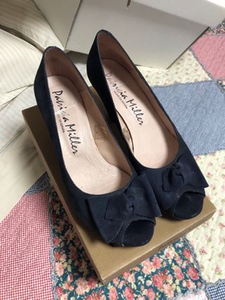 Zapatos Patricia Miller Azul Marino Talla 40