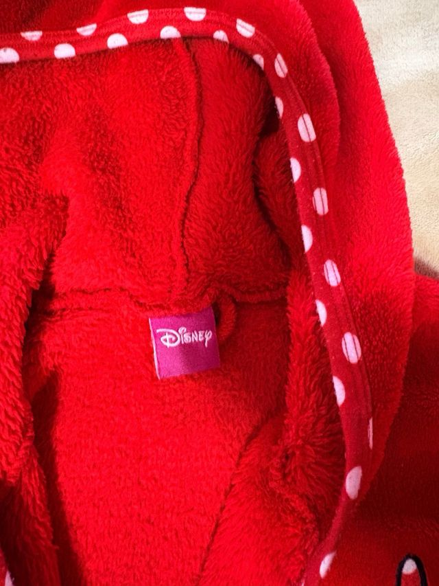 Bata niña Minnie Mouse roja