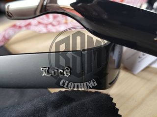 Occhiali da sole LOCS neri e rossi