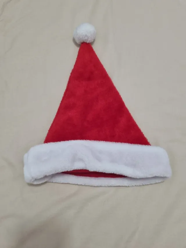 Gorro de Navidad Rojo y Blanco