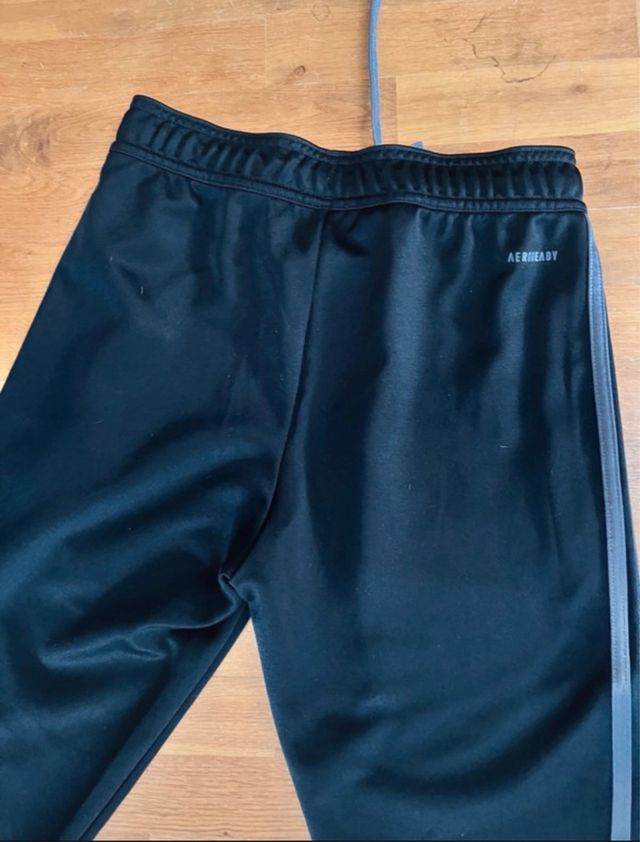 Pantalón Adidas T.XS Negro Rosa