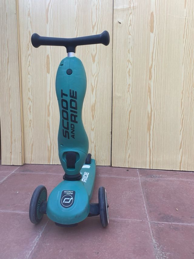 Patinete 3 Ruedas Scoot & Ride Verde