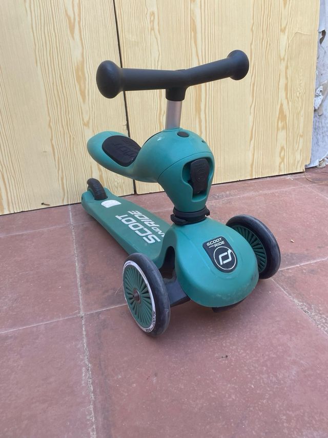 Patinete 3 Ruedas Scoot & Ride Verde