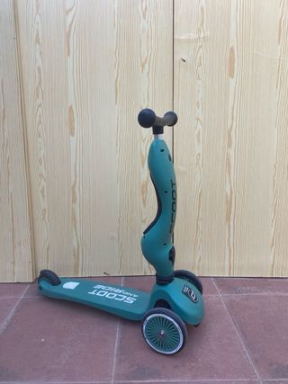 Patinete 3 Ruedas Scoot & Ride Verde