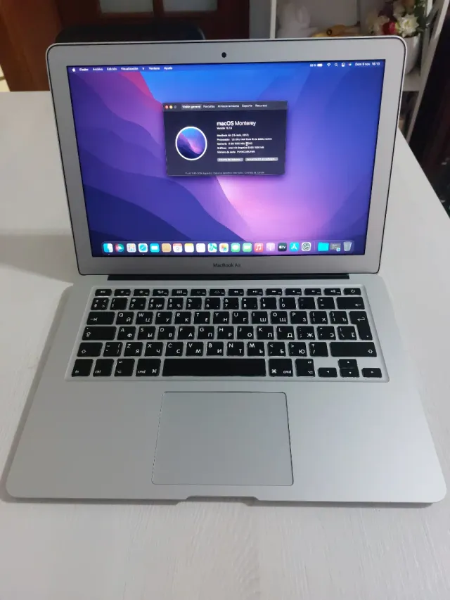 MacBook Air 128GB i5 2017 8GB RAM