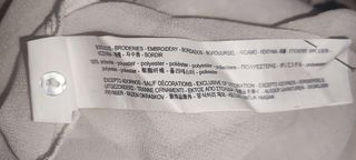 "Blusa Zara plumetí bordada"