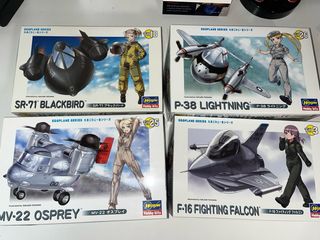 Colección de aviones militares. Serie Egg plane