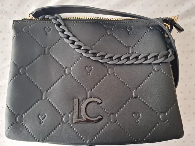 Bolso de hombro Lola Casademunt negro