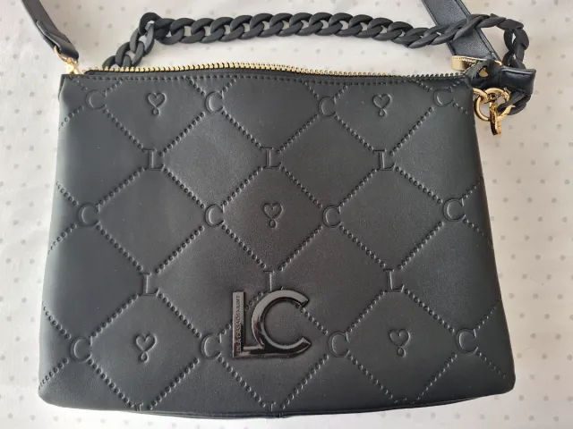 Bolso de hombro Lola Casademunt negro