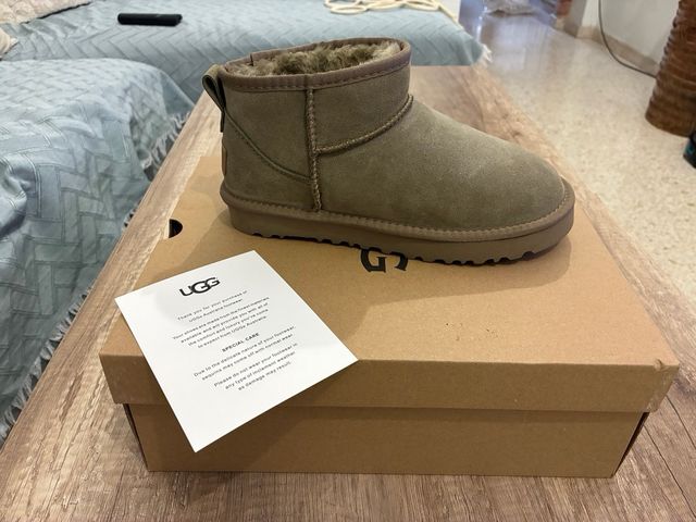 Botines UGG Beige/Marrón