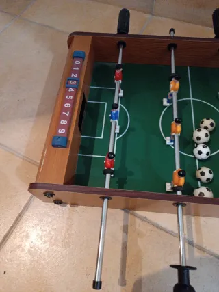 Futbolín de mesa