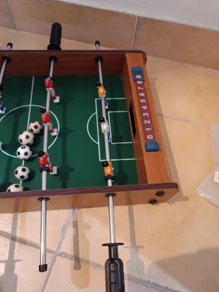 Futbolín de mesa