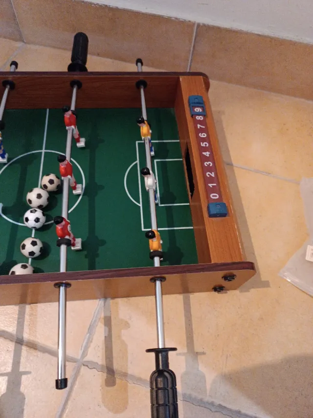 Futbolín de mesa
