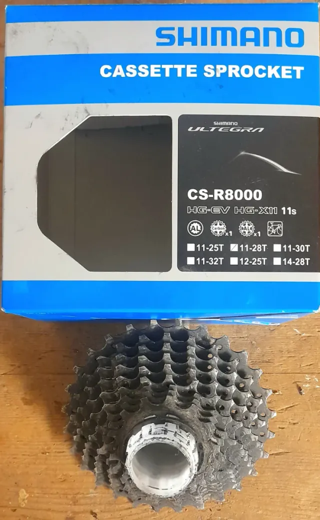 Cassette Shimano Ultegra CS-R8000 11v 11-28